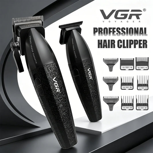 VGR Hair Trimmer Electric Clipper 9000 RPM For Men V640