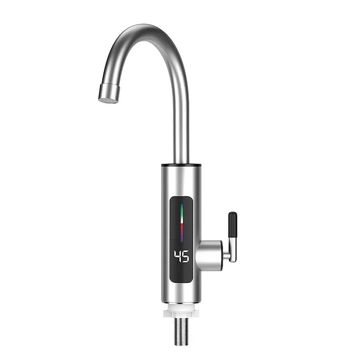 Robinet chauffe-eau électrique instantané 3000 W 220 V, mitigeur d'eau chaude et froide en acier inoxydable