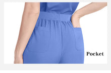New Slim Fit Women Scrubs Sets Woman Medical Uniforms Nurses Accessories Clinic Beauty Salon Spa Pet Shop Workwear Clothing