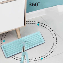 Newest Microfiber Flat Mop Hand Free Squeeze Cleaning Floor Mop with Washable Mop Pads Lazy Mop Household Cleaner Tools 2023