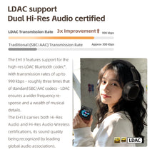 FiiO EH13 Hybrid ANC Bluetooth Over-Ear Headphone Wireless Noise Cancelling Headphones