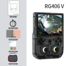  RG 406v Handheld Game Console 4" IPS Touch Screen Android13 5500mAh Battery RG406V Retro Video Game Support 1080p WiFi