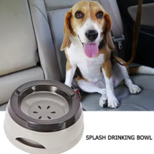 Pet Dog Bowls Floating Not Wetting Mouth Cat Bowl No Spill Drinking Water Feeder Plastic Portable Dog Bowl Support Accessories