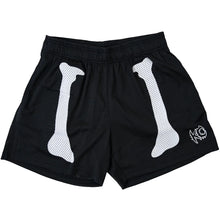 Street Style Basketball Mesh Athletic Shorts Dark/Skull Element Y2K Retro Men's Casual Shorts Summer Breathable Quick-drying