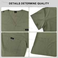 Mens Scrubs Uniform Work Gowns Woman Doctor Surgical Gown Wholesale Scrub Sets Beauty Salon Pharmacy Pet Store Uniforms Top Pant