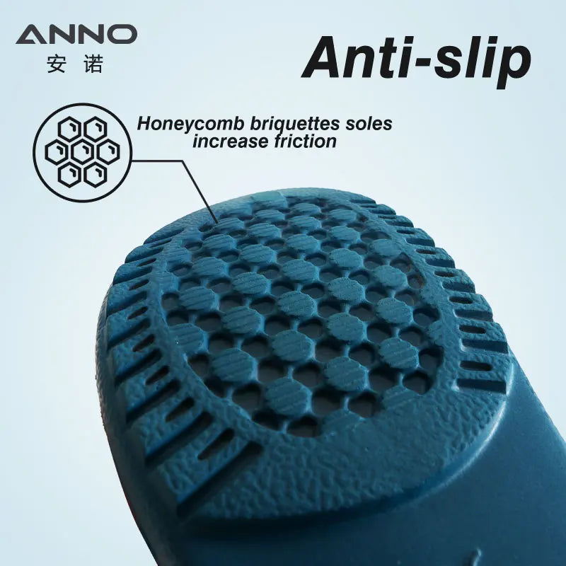 ANNO Soft Nurses Medical Shoes Anti-slip Protective Clogs Operating Room Lab Slippers Chef Work Flat Clog Hospital Foot Wear