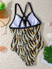 Plus Size High Waist Push Up Bikini Set L4XL Tummy Control