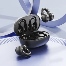 New Bluetooth Earphones Mirror-Style Digital Display Soft Silicone Ear Clip Wireless Headphone HD Noise Reduction Sports Headset