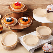 100Pcs Mini Tart Pans for Baking Round Bottom Small Pie Baking Pans Oven Microwave Safe Baking Cups home Kitchen Pastry Supplies