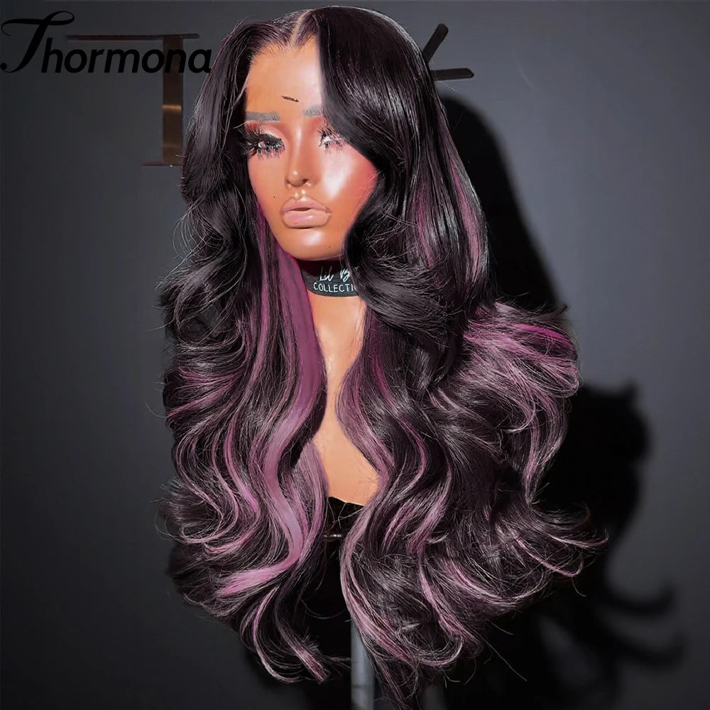 Balayage Blonde 13x6 Lace Front Wig HD Ombre Body Wave