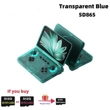 Retroid Pocket Flip 2 Retro Handheld Game Console 5.5Inch AMOLED Touch Screen SD865 Android13 Video Game Console 8G+128G PS2 PSP