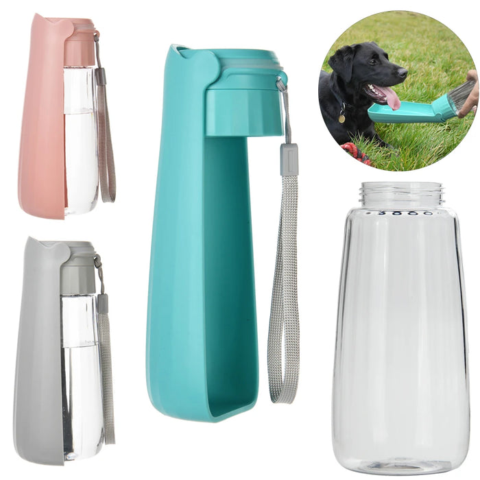 Gourde portable pour chien, pour petits et grands chiens et chats, étanche, grande capacité, bol à eau pour animaux, fournitures pour Labrador et Beagle