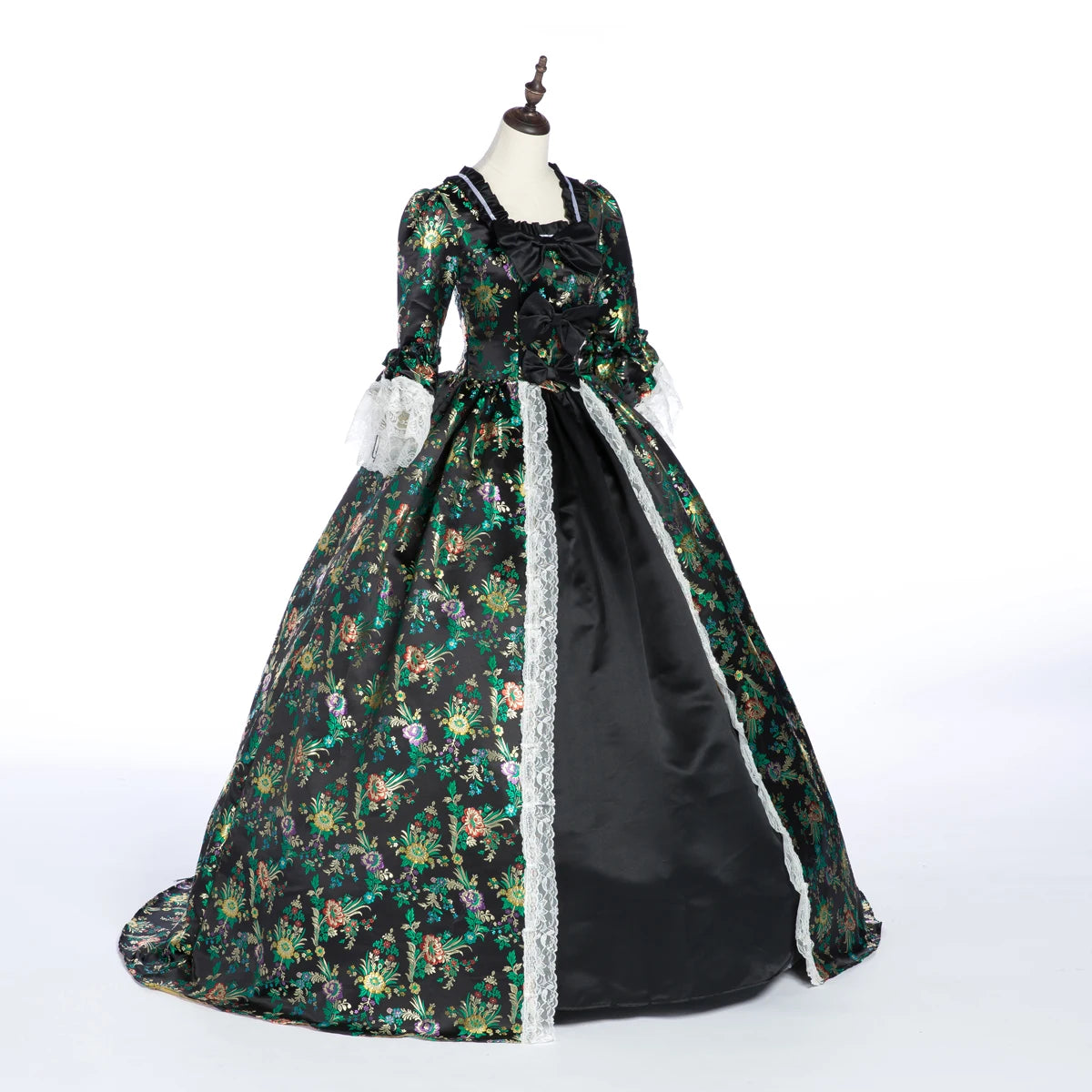 18th Century Women Marie Antoinette Dresses Long Victorian Rococo Gowns Historical Theater Clothing