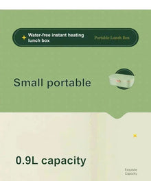 220V 36W 900ml Electric Lunch Box Water Free Heating Box Stainless Steel Food Warmer Portable Thermal Boxes For Office School