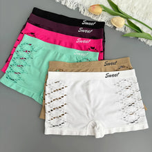 Seamless Sports Underpants Skirt Seamless Knickers Shorts Under The Skirt Sexy Side Mesh Hollow Out Boxer Panties Safety Panty