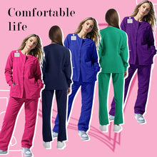 New Scrub Suit Medical Surgical Gown Stretch Tops High Quality Scrub Jacket Medicals Scrubs Uniforms Wholesale Nurse Long Sleeve