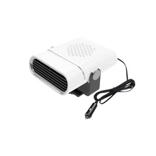 12V 120W Portable Car Heater, Fast Heating & Cooling Fan with 360° Rotation, Defogger Defroster, Cigarette Lighter Plug-in