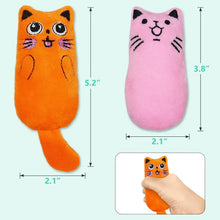 SCGK Cat Toy Catnip Toys Soft Plush Cat Nip Chew Toy for Indoor Cats, Interactive Kitten Pillow Kitty Teething Toys for Cat