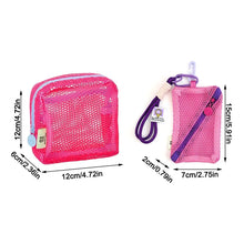 Trousse de maquillage en filet pour femme, joli petit sac de rangement pour rouge à lèvres, câbles de données, clés, écouteurs, pochette carrée pour articles de toilette