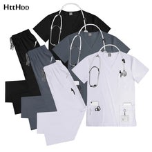 Scrub Sets Nursing Uniforms Medical Hospital Doctors Nurses for Women Men Clinical Sanitary Outfit Suit Beauty Salon SPA Uniform