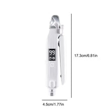 2 in 1 Electric Pet Nail Trimmer Portable with LED Lights Pet Nail Clippers Multi-functional Pet Nail Grinder