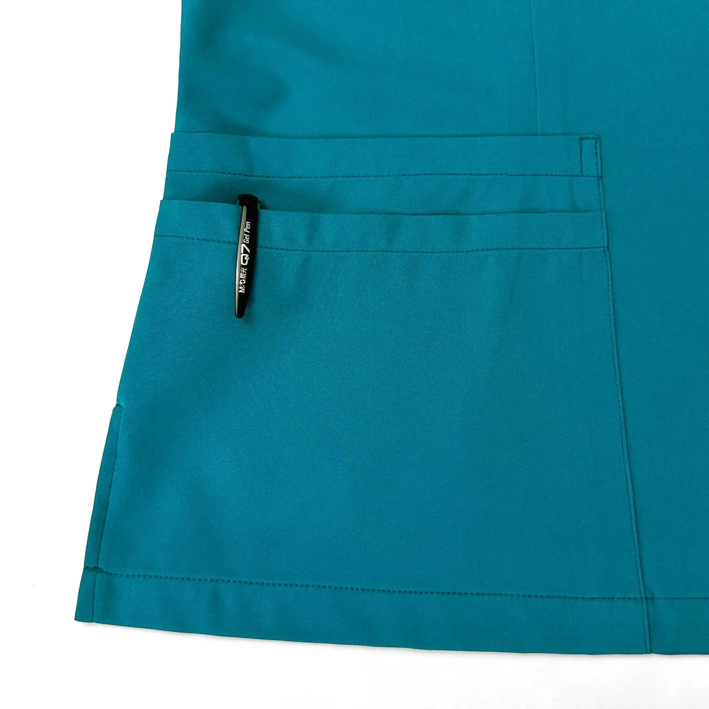 Neutral medical frosted stand up collar zipper design, doctor and nurse work clothes, operating room surgical clothes
