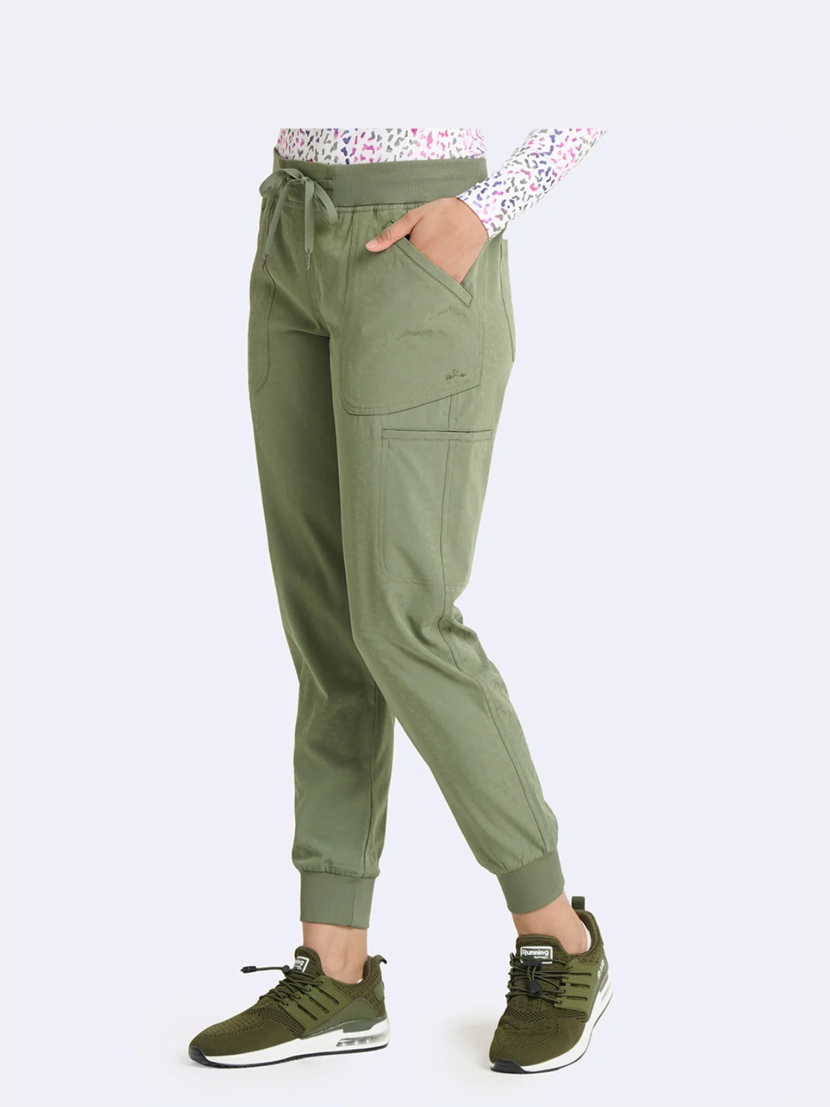 Ava Therese Sheba Jacquard Pant Medical Uniform - 3070 (Inseam length 29“）
