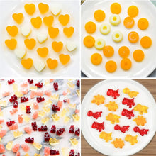 Mini Fudge Molds Silicone Chocolate Fudge Molds with Dropper Non-stick Food Grade Jelly Bear Cake Candy Tools Baking Molds