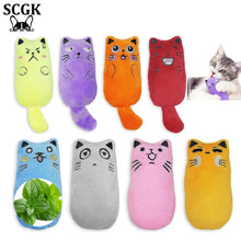 SCGK Cat Toy Catnip Toys Soft Plush Cat Nip Chew Toy for Indoor Cats, Interactive Kitten Pillow Kitty Teething Toys for Cat