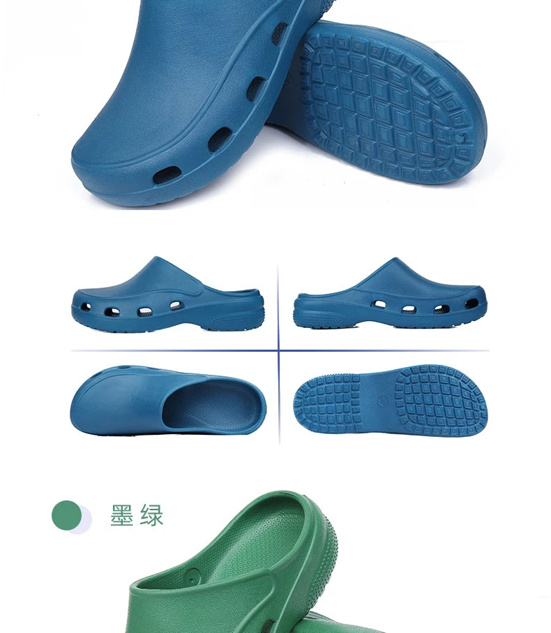 Medical Scrub Clogs Nurse Garden Shoes Arch Support House Slippers Sandals Breathable Slip On Indoor Outdoor Doctor Clogs X03