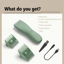 Dutrieux Men Body Trimmer Beard Hair Groomer Wet Dry