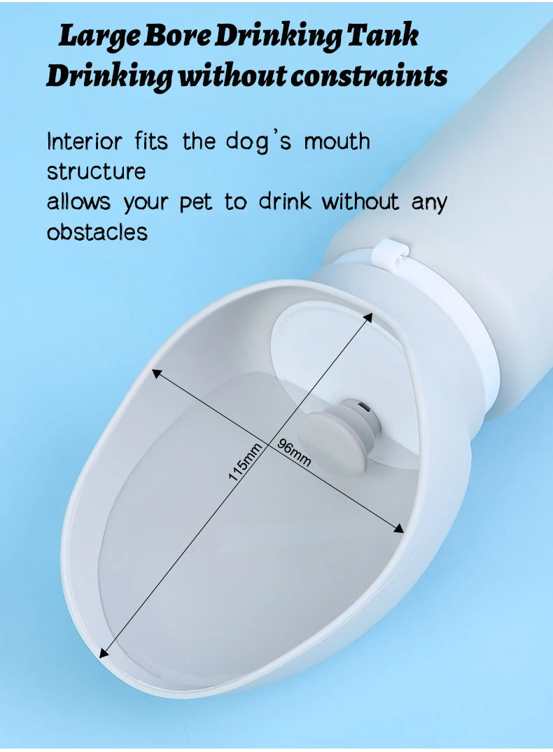 Creative Foldable Pets Water Feeding Bottle Portable Walking Dog Cat Silica Gel Mug Drinking Feeder Dispenser Cup Pet Supplies