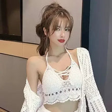 Crop Tops Retro Wild Hollow Perspective Tassel Sexy