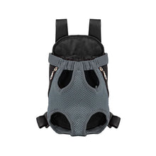 Double Shoulder Breathable Portable Travel Pet Dog Carrier Backpack Mesh Carrier Front Bag for Small Dog Cats Outdoor
