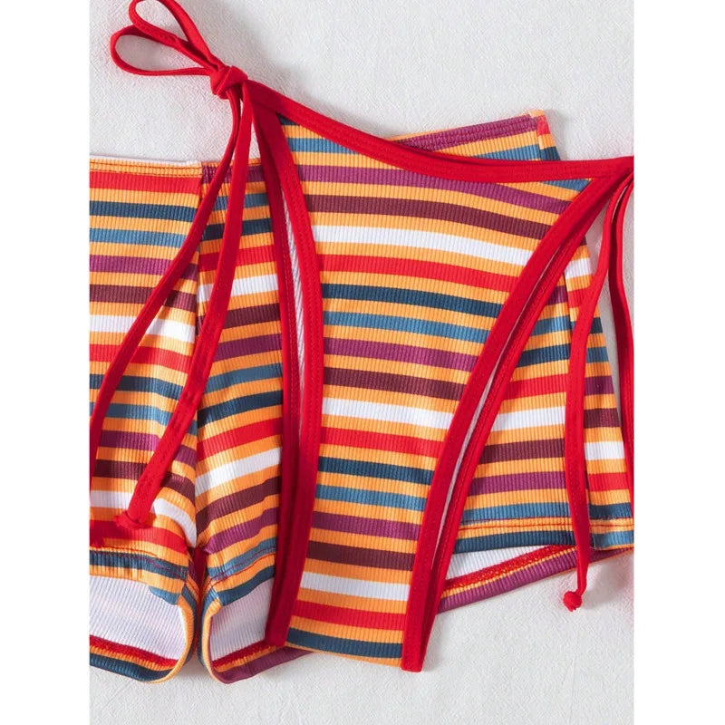Sexy 3 Piece Bikini Set Women Three Piece Swimwear Brazilian