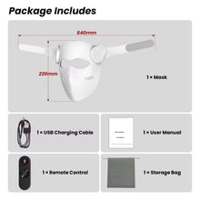 Voice Control 3D Red Light Therapy Mask | 4 Wavelength 850nm 1064nm LED Facial Mask OEM ODM
