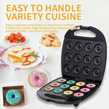 Family Friendly Double Sided Heating Doughnuts Maker Baking Machine for Breakfast Dessert Kitchen Cooking Accessories