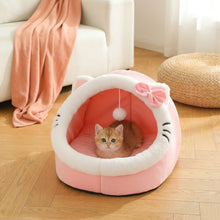 Lit pour chat universel quatre saisons, maison pour chat, lit pour animal domestique doux et confortable, sac de couchage pour chiot, fournitures pour animaux, tente, habitat, panier, maison