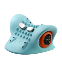 1PCS neck massager, finger pressure neck massager, with electric shoulder and neck massage, massage pillow neck, back, shoulder