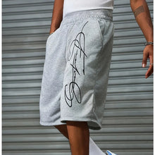 American Trendy Hip Hop Gothic Street Style Men's Sports and Leisure Fitness Shorts Summer New Unisex Style