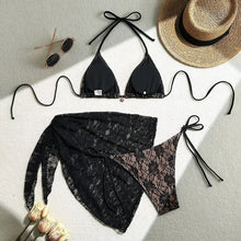 Brazilian Three Piece Bikini Set Women Swimwear Bathing Suit