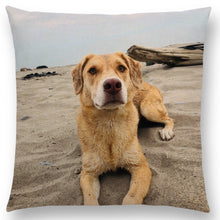 DIY Logo Custom Cushion Cover Baby Family Pets Pillow Case Luxury Brand Customized Throw Pillow Cover Linen Housse De Coussin
