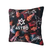 Custom Kpop Astros MJ Jinjin Cha Eun Woo Yoon San Ha Rocky Throw Pillow for Living Room Modern Cushion Cover Velvet Pillowcase