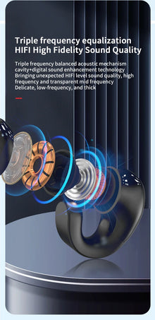 1pcs Waterproof Mini BT5.3 Wireless Sports Headset Earphone Touch Control HIFI Stereo Headphone Noise Reduction Mini Earbuds