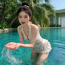 2pcs NEW High Waisted Bikini Sets for Women Tummy Control Sweet Swim Skorts Sexy Comfortable Women Swimwear Set Beach Vacation