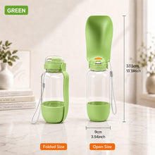 Portable Pet Dog Water Bottle for Small Large Dogs Outdoor Travel Hiking Leakproof Puppy Drinking Large Container Bowls Supplies