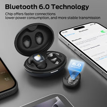 Monster Passive Noise Canceling Sleep Earphone Bluetooth 6.0 Sleep Earbuds for Side Sleepers Hifi Stereo TWS Wireless Headphone