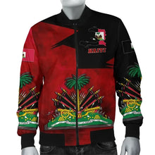 New 3D Printed Haiti Bomber Jackets National Flag Retro Men Women Long Sleeve Streetwear Oversized Flight Jacket Female Clothing