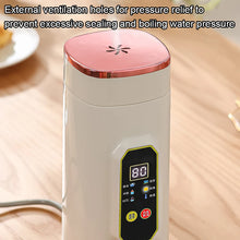 Portable Hot Water Boiler Brew Milk Tea Cup Electric Kettle Insulation Heating Temperaure Adjustable Health Pot Stew Slow Cooker
