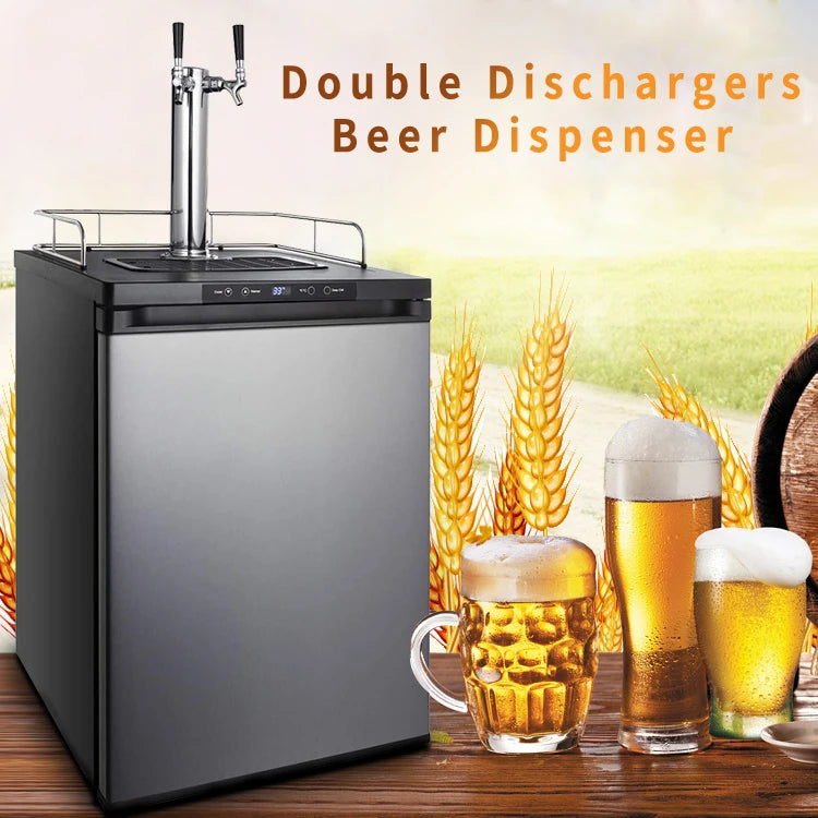 Kegerator and Beer Fridge Cooler Dispenser Machine